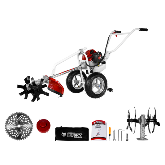 Desbrozadora Desmalezadora Segadora Multifuncional 2 Tiempos 52cc 2.5Hp Husky HKSM5200