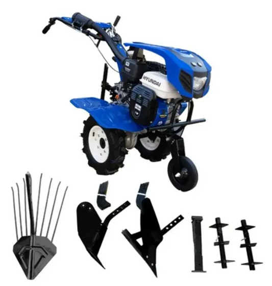 Motoazada Profesional Hyundai 7 Hp C/accesorios Ram750plus