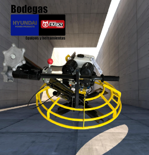 Allanadora Elicoptero Hyundai De 36 PuLG. 6.7hp