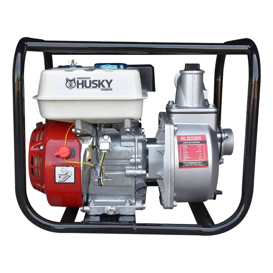 Motobomba A Gasolina 200cc 6.5 Hp Autocebante 4 Tiempos 2"x2" Husky RLB2265/RLB2265M