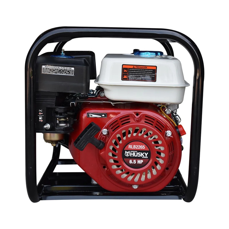 Motobomba A Gasolina 200cc 6.5 Hp Autocebante 4 Tiempos 2"x2" Husky RLB2265/RLB2265M