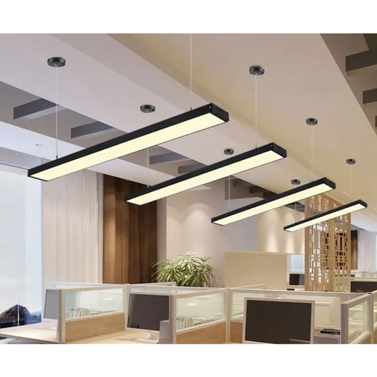 LÁMPARA COLGANTE LED OFICINA MINIMALISTA LED 54W LUZ BLANCA