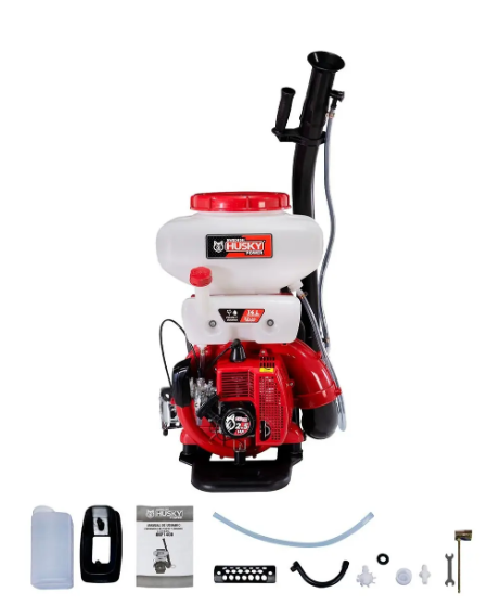 Fumigadora Tipo mochila husky P/liquidos y polvos 14 Litros -hkf1400 Color Rojo