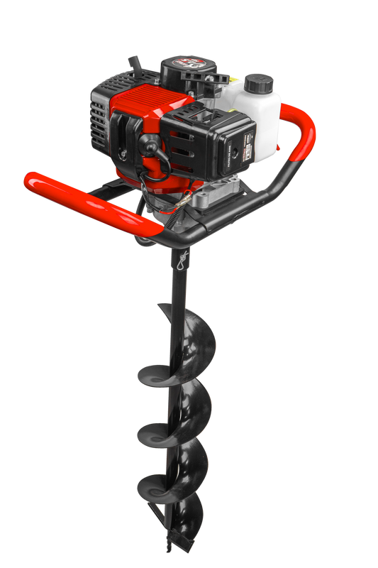 Motoperforadora Ahoyadora Con Motor A Gasolina 2 Tiempos De 52cc 2.5Hp 3 Barrenos Husky TOPO554