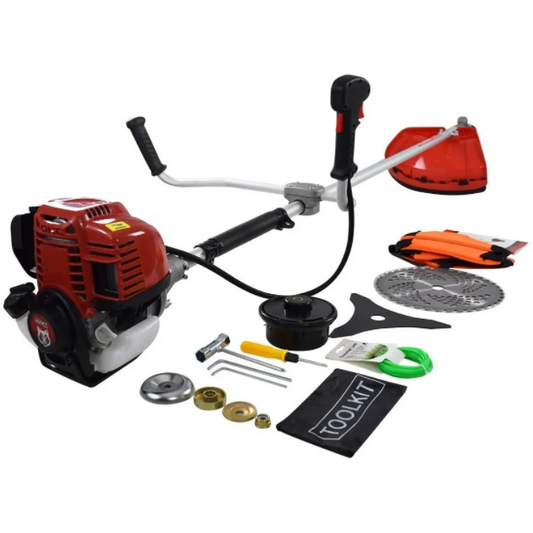 Desmalezadora semiprofesional 4 tiepos transmisión recta con motor de gasolina marca Husky .